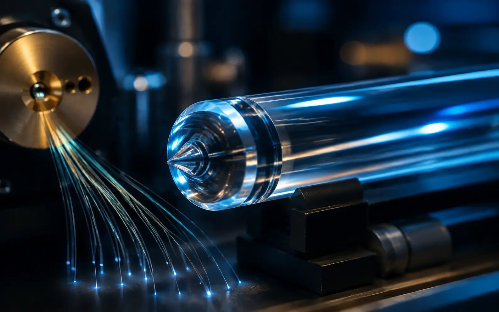 Optical preform and fibre products
