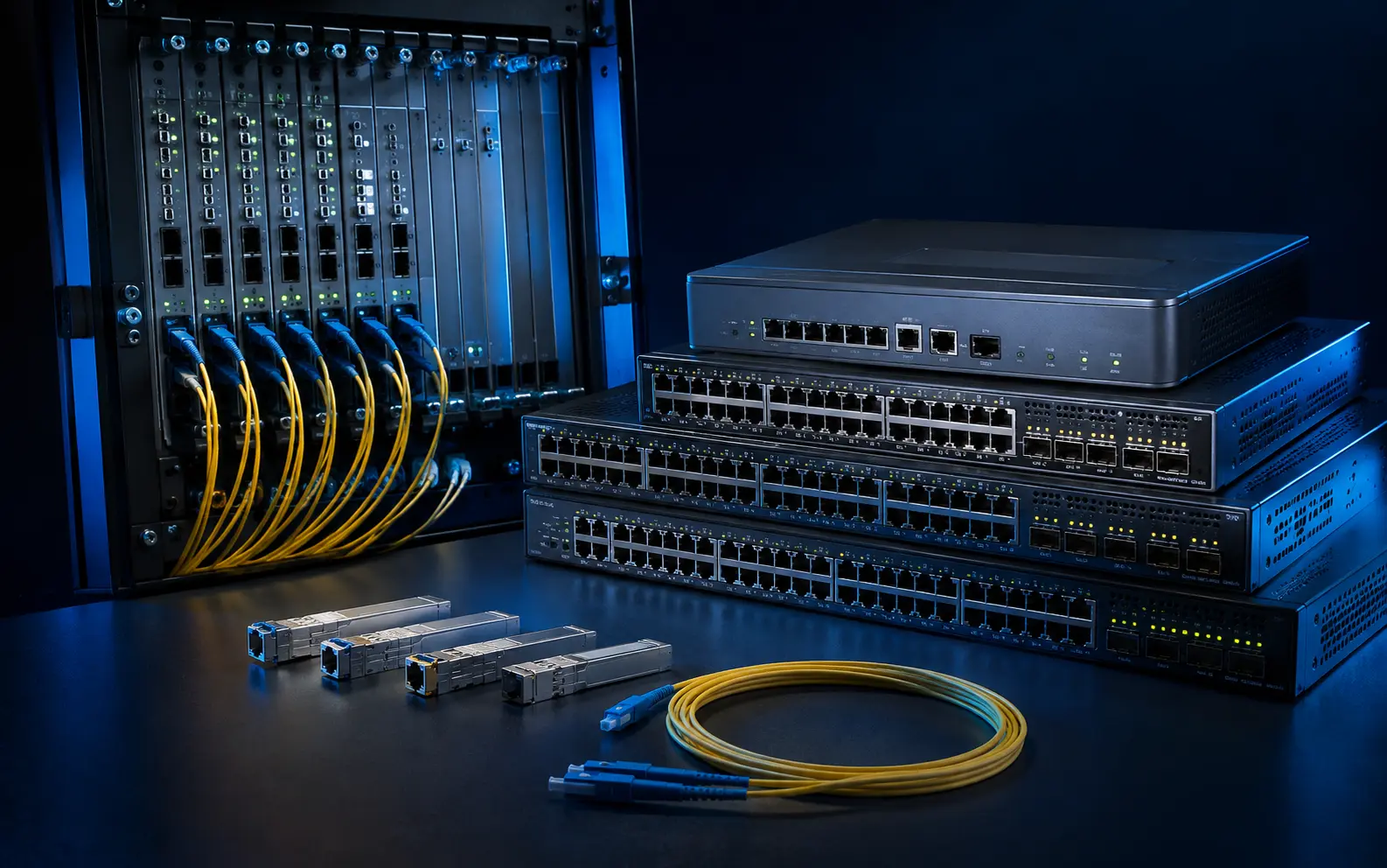 Access and IP network equipment