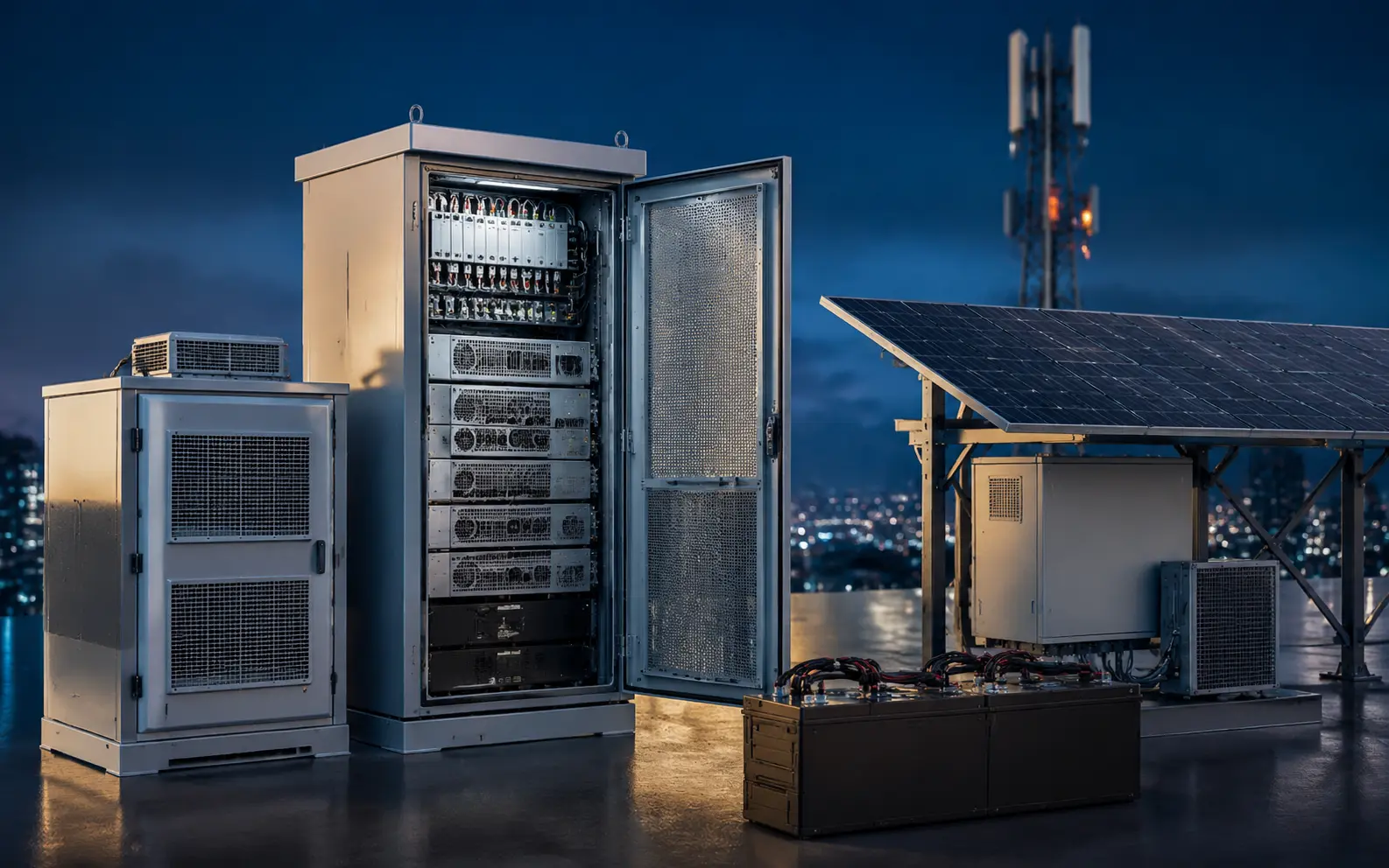 Telecom power and edge infrastructure