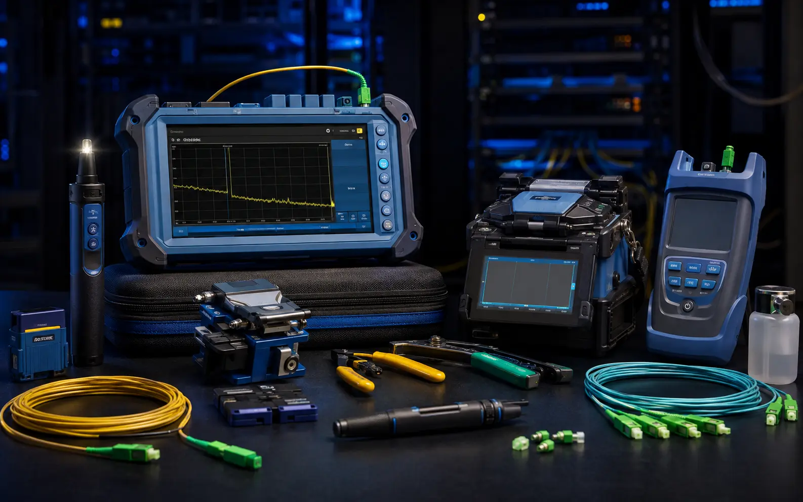 Optical testing and field equipment